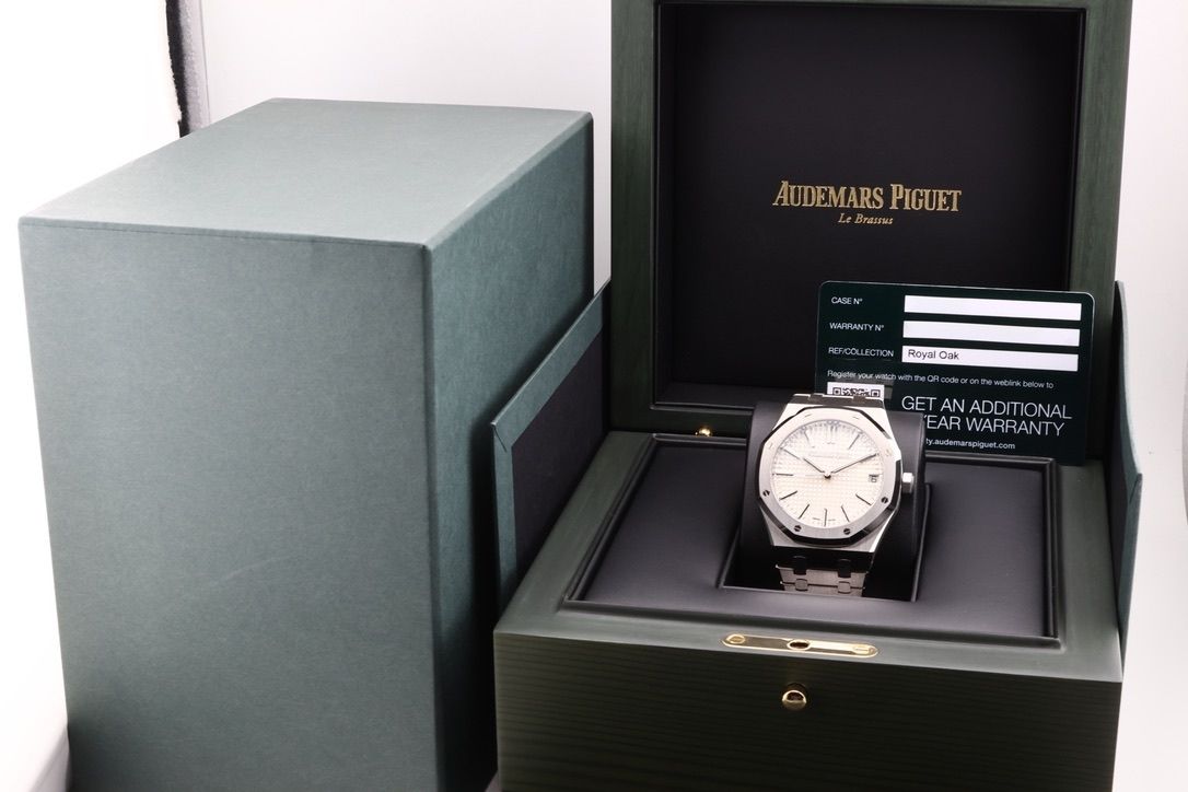 Audemars Piguet Royal Oak 41mm White Dial Unworn With Box And Papers 15510ST.OO.1320ST.08 2024 Monacowatch
